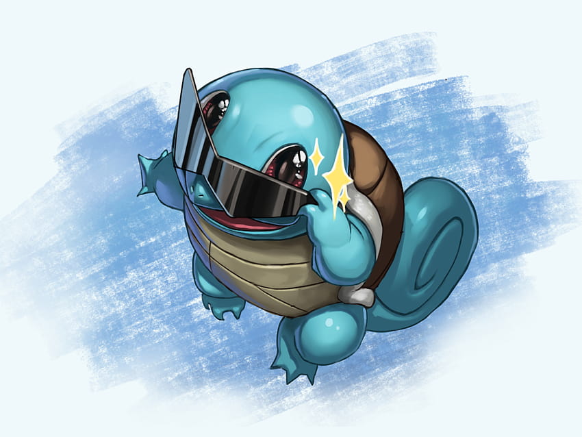 squirtle and squirtle squad HD wallpaper