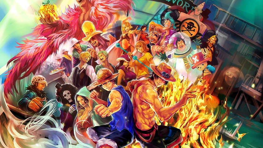 One Piece là một trong những bộ anime đình đám nhất mọi thời đại, và tấm hình nền nghệ thuật của nó cũng không kém phần đặc sắc! Hãy xem qua các hình nền One Piece tuyệt đẹp này, bạn sẽ được trải nghiệm lại toàn bộ cảm xúc của bộ anime này!