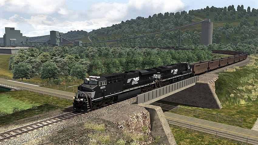 Train Simulator Marketplace: Norfolk Southern Coal District HD wallpaper