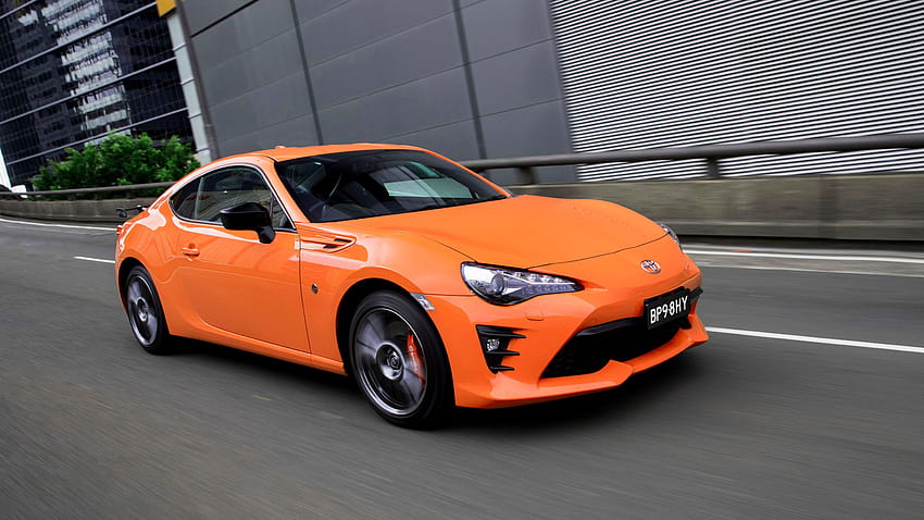 2017 Toyota 86 Coupe Limited Edition, orange toyota 86 HD wallpaper