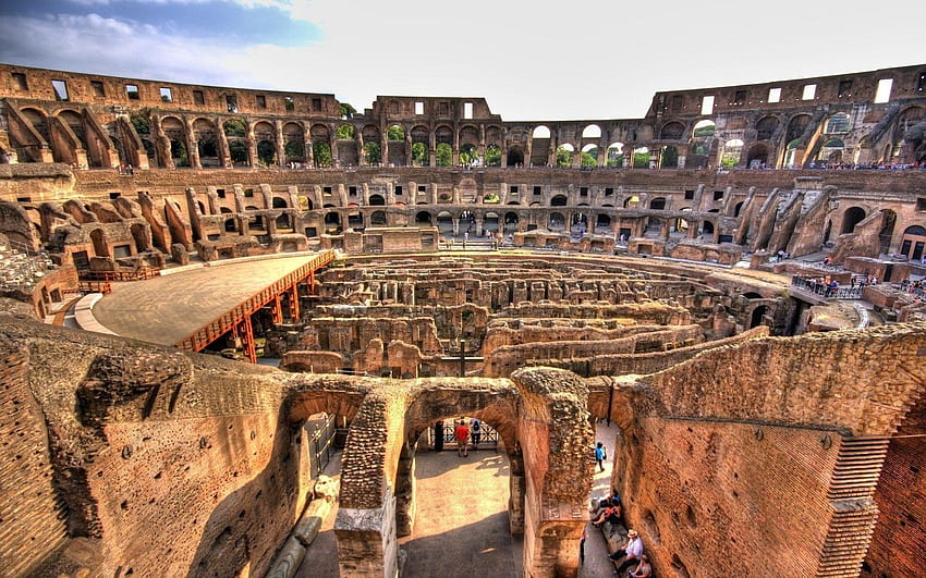 Amphitheatre Of Pompeii 18 HD wallpaper