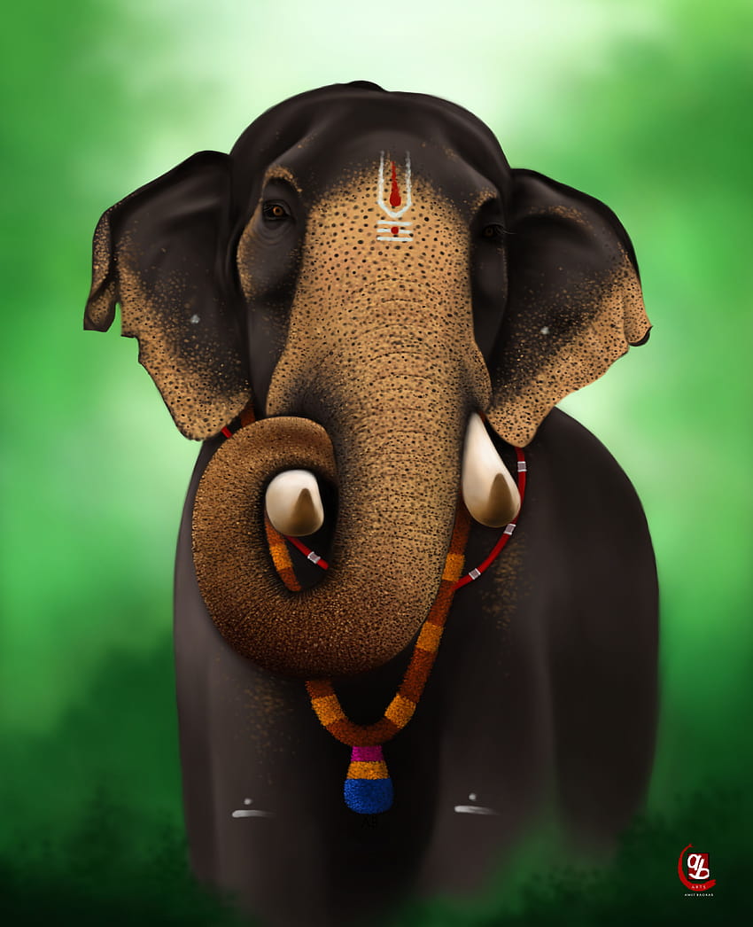 17 Vedic art ideas, war elephant HD phone wallpaper