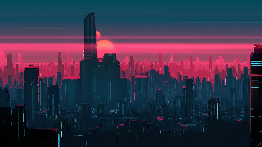 Live Wallpaper cities night retro the city at night arts reflection   1920x1080  Rare Gallery HD Live Wallpapers