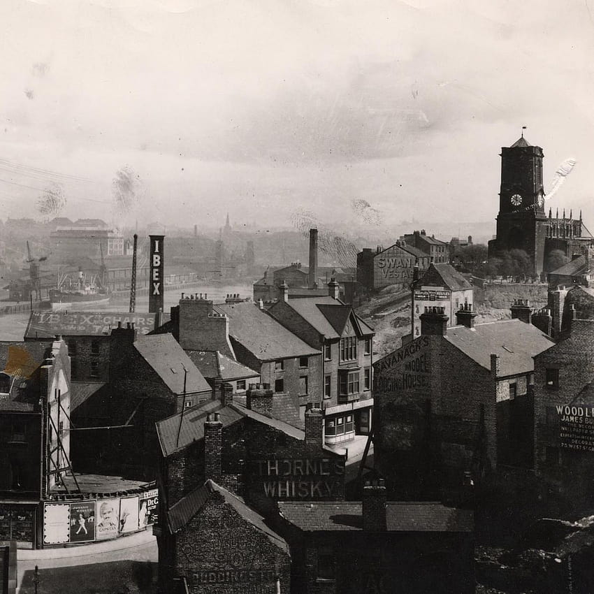 Gateshead Quays vor 100 Jahren HD-Handy-Hintergrundbild