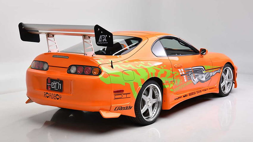 Famous Toyota Supra From 'Fast & Furious' Is Going Up For Auction, paul walker supra HD wallpaper