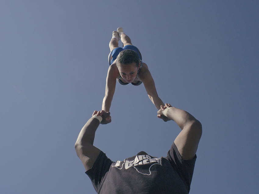 Download Cheerleaders Performing Stunt Picture  Wallpaperscom