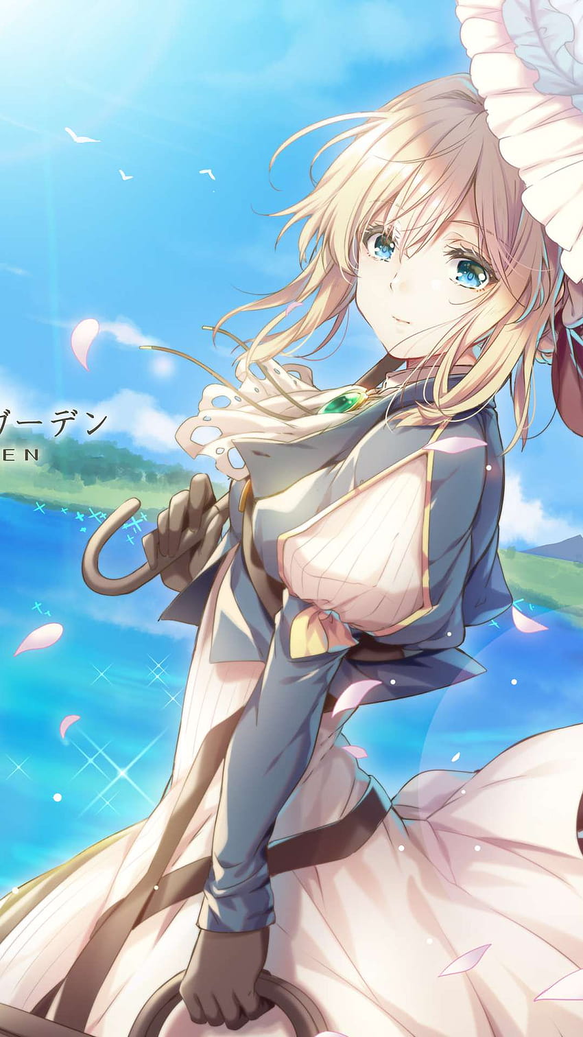 1 Violet Evergarden for iPhone and Android by Jeffrey Hansen, violet evergarden phone HD phone wallpaper