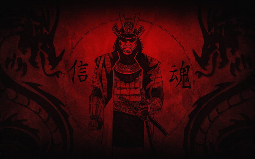 Oni Samurai, samouraï oni Fond d'écran HD