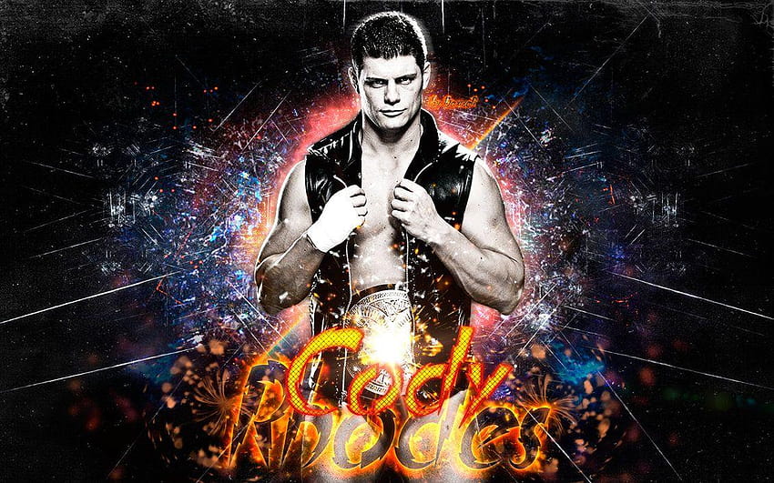 Nouveau Cody Rhodes 2014 par SmileDexizeR Fond d'écran HD