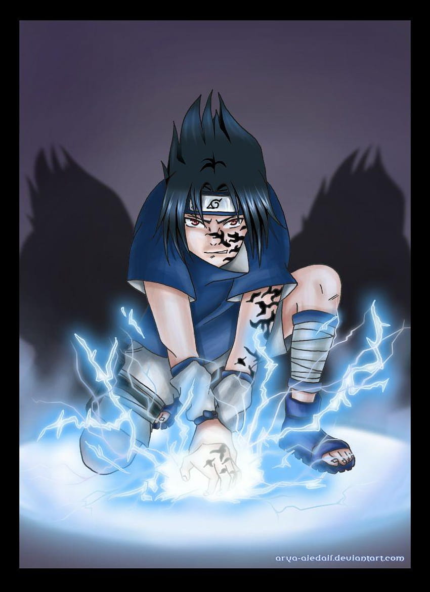 Sasuke Chidori by Arya HD phone wallpaper | Pxfuel