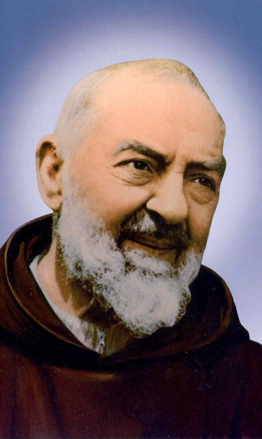 Padre Pio por jmfn, padre pio fondo de pantalla del teléfono
