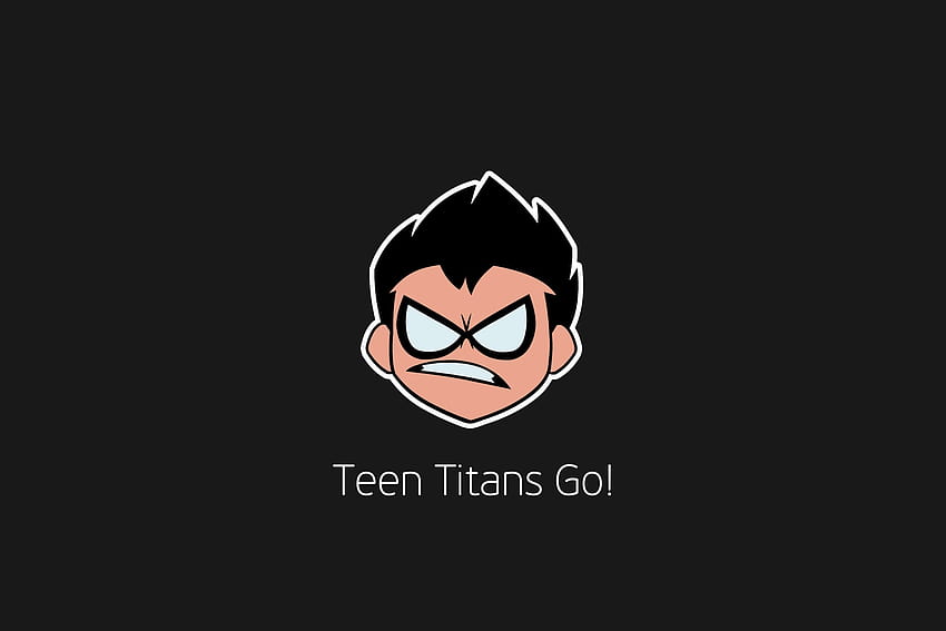Cartoon Network, TTG, Teen Titans Go!, TeenTitans Go, раздел минимализъм в резолюция 2540x1693, robin teen titans go! HD тапет