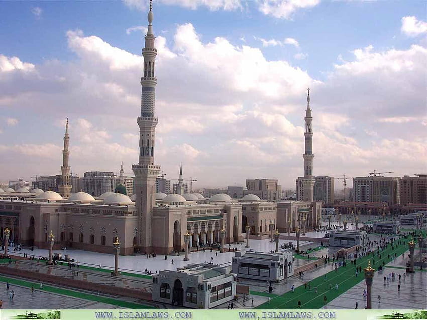 Masjid Al Nabawi à Médine, masjid nabawi Fond d'écran HD