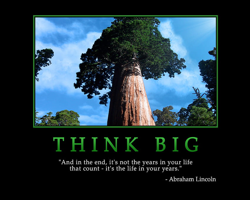 Motivating, Inspirational, Motivational, Stories, Quotes, Thoughts, Funny, Sacred Quotes, : THINK BIG HD wallpaper