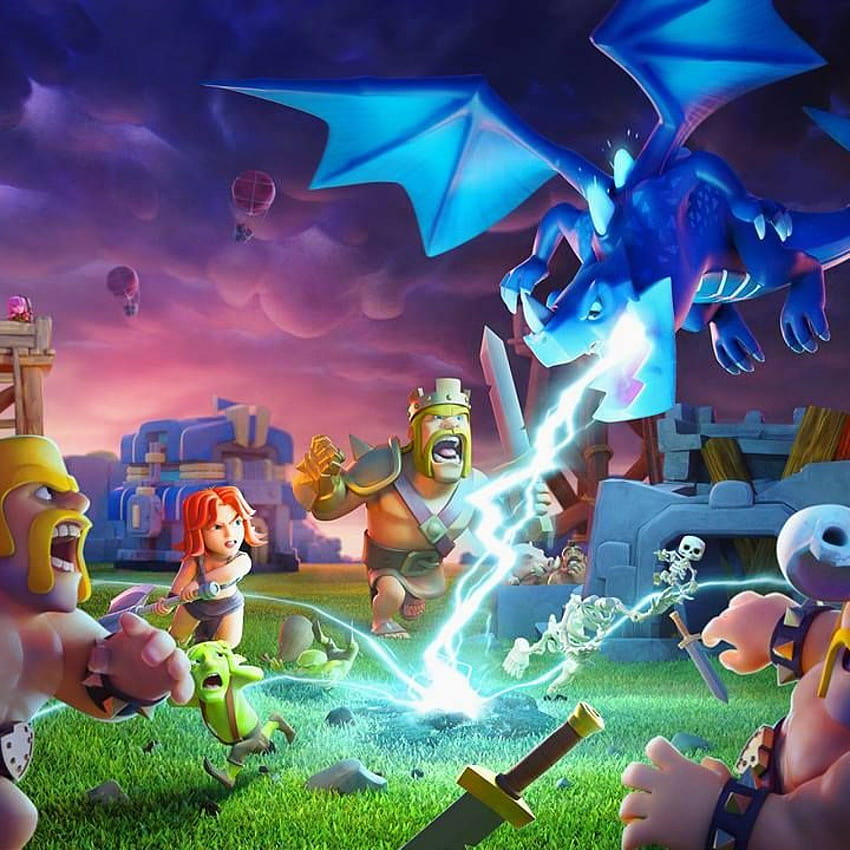 Clash of Clans' Town Hall 12 Update Released HD phone wallpaper