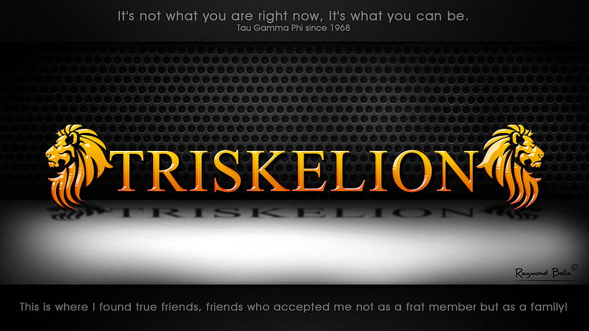 Logo Triskelion Wallpaper HD