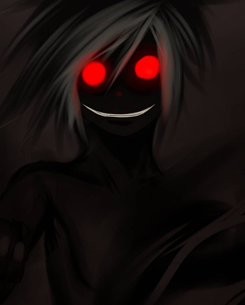 Scary Anime posté par Ryan Simpson, yeux effrayants de fille anime Fond d'écran de téléphone HD