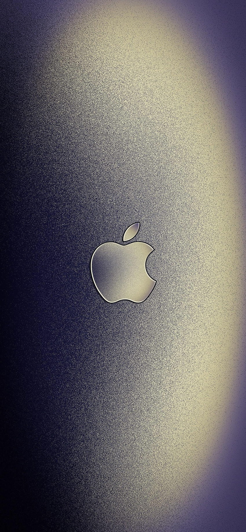 Logotipo da Apple em alumínio para iPhone, símbolo do iphone Papel de parede de celular HD