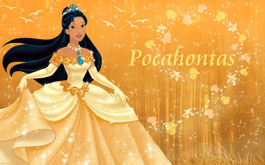 Indian Princess Pocahontas HD wallpaper