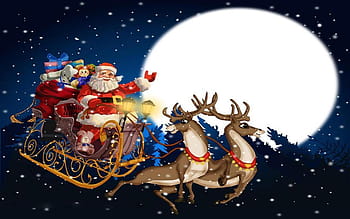 Santa Claus, merry christmas, Christmas, red, santaclaus, HD phone wallpaper  | Peakpx