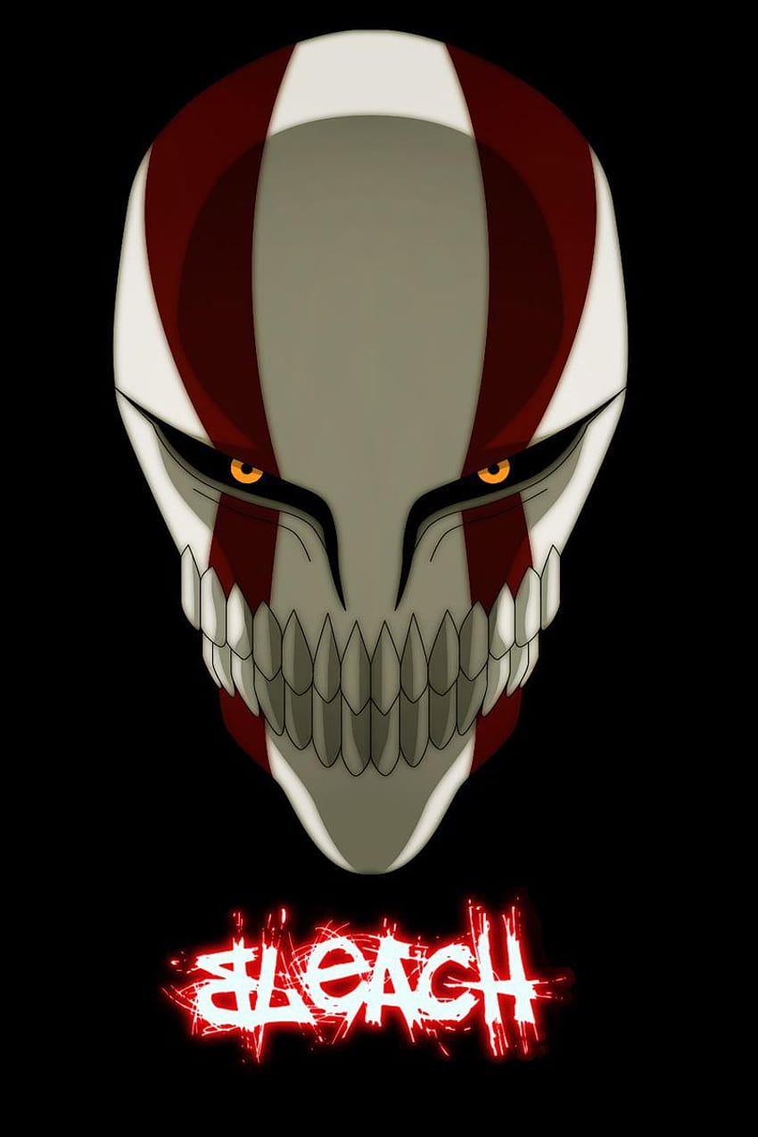 Bleach Ichigo Hollow Mask หน้ากากฮอลโลว์ฟอกขาว วอลล์เปเปอร์โทรศัพท์ HD