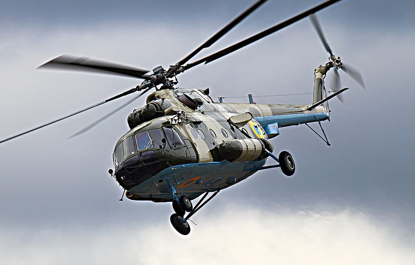 helicopter, Ukraine, blades, Mi 8 , section авиация, helicopter blades HD wallpaper