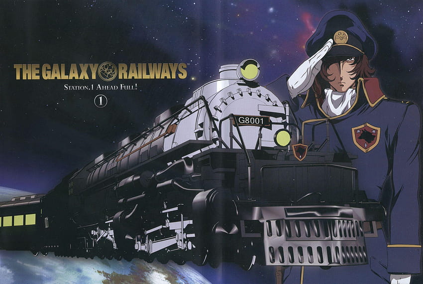 The Galaxy Railways HD wallpaper