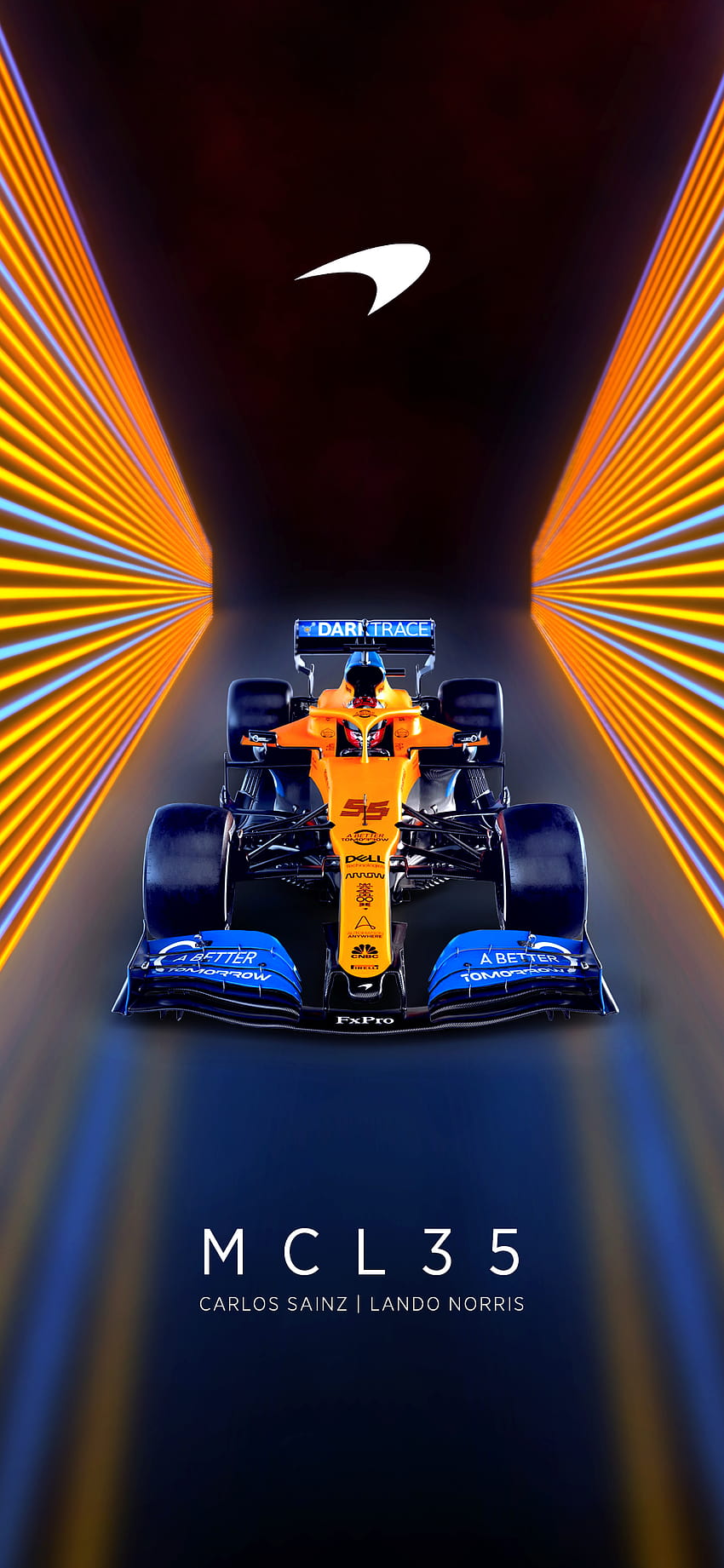 4 days left till the new season! I made an updated McLaren phone for you and me to get ready. : r/formula1 HD phone wallpaper