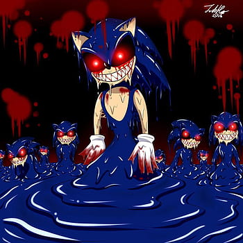 Sonic exe wallpaper by Nightxwolf - Download on ZEDGE™