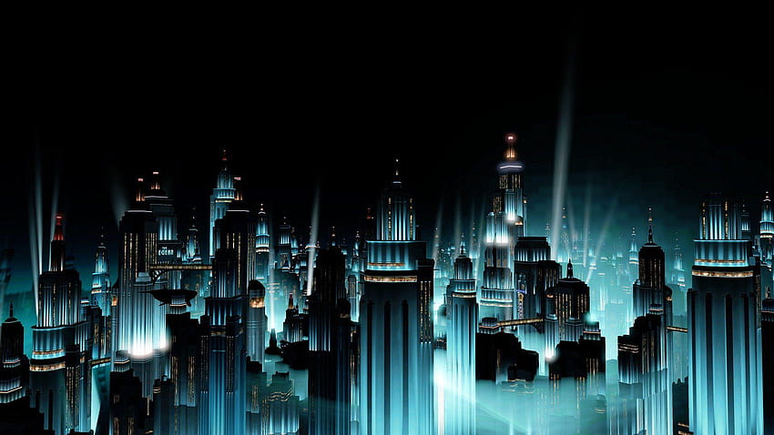 Bioshock city rapture backgrounds 1920x1080 HD wallpaper