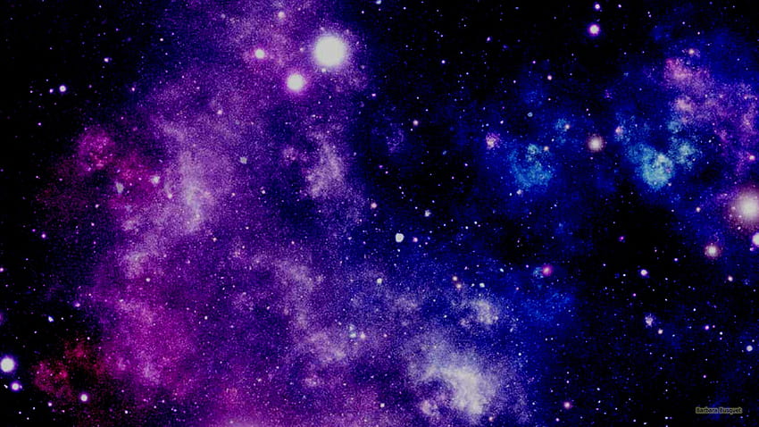 18448 purple and blue galaxy HD wallpaper