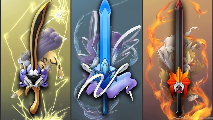 Pokemon Legendary Trio Backgrounds, legendary bird trio HD wallpaper