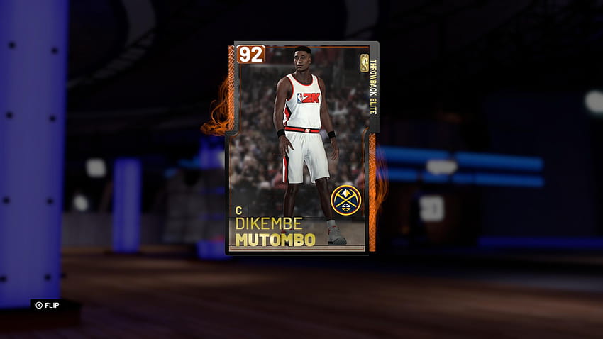 I pulled amy Dikembe Mutombo from throwback packs, I can't find him HD wallpaper
