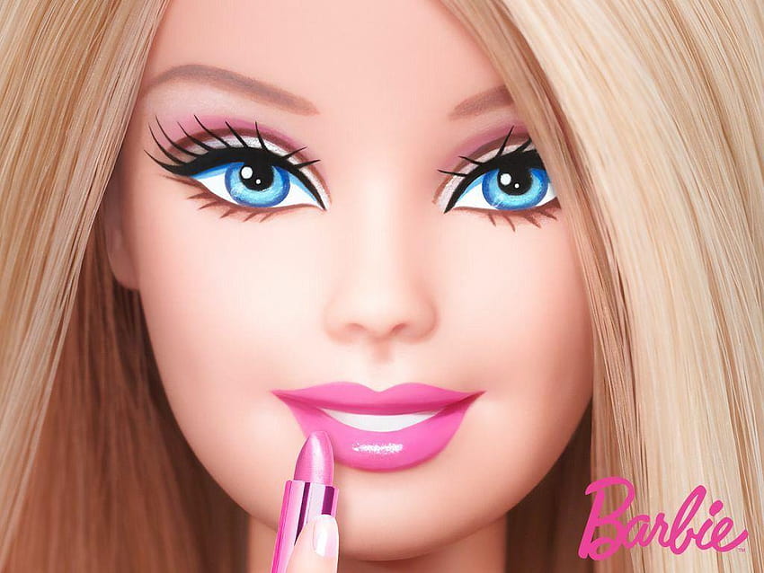 Barbie Mackup Iphone, Barbie na iPhone'a Tapeta HD