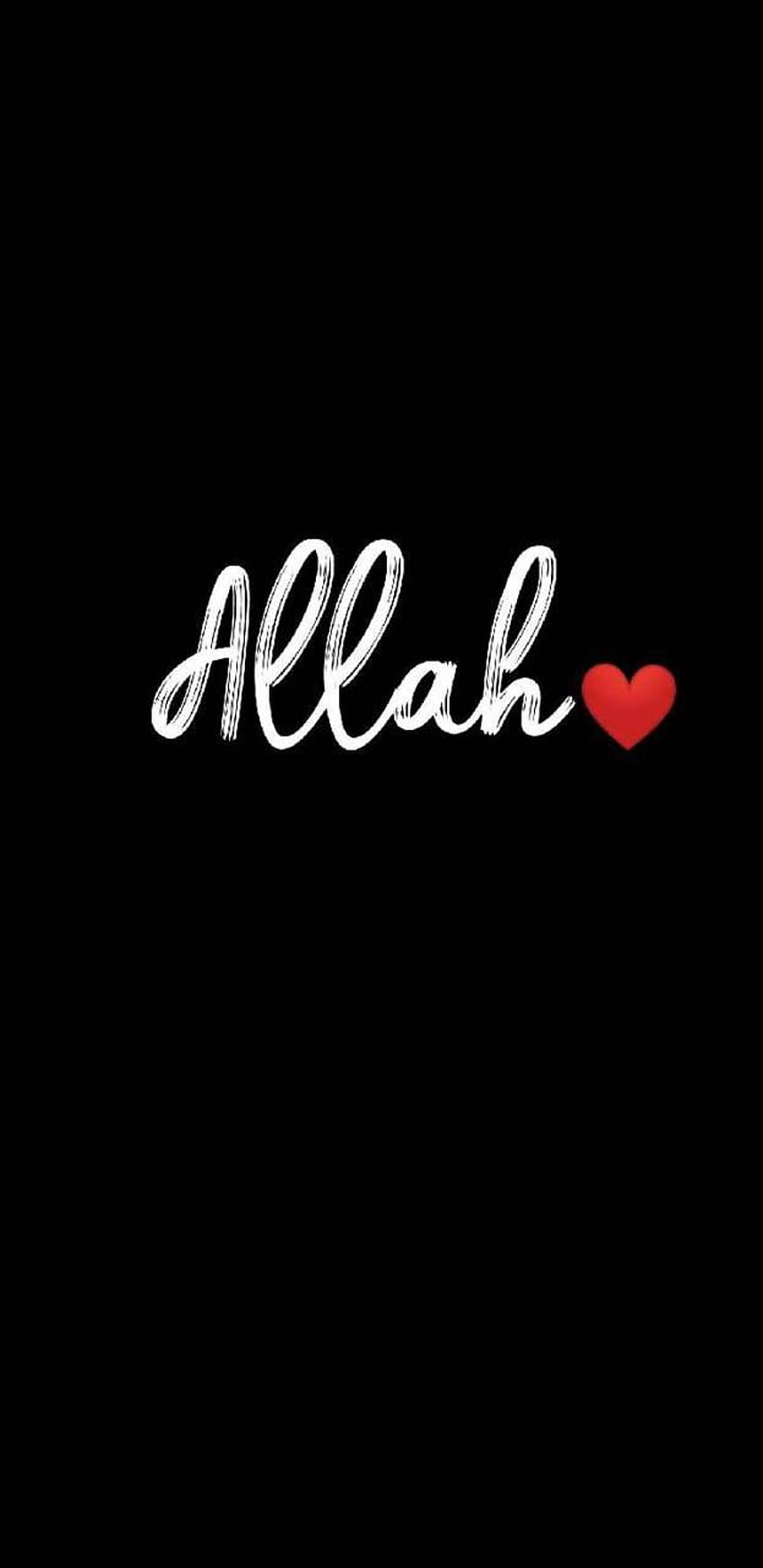 Allah by Time, i love allah HD phone wallpaper
