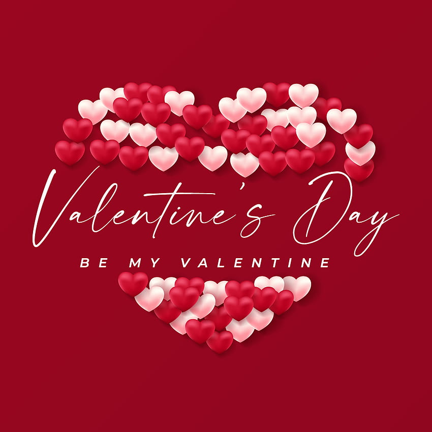 Happy Valentines day . Valentine day backgrounds design . Vector illustration. , flyers, invitation, posters, brochure, banners. 4709146 Vector Art at Vecteezy, valentines day designs HD phone wallpaper