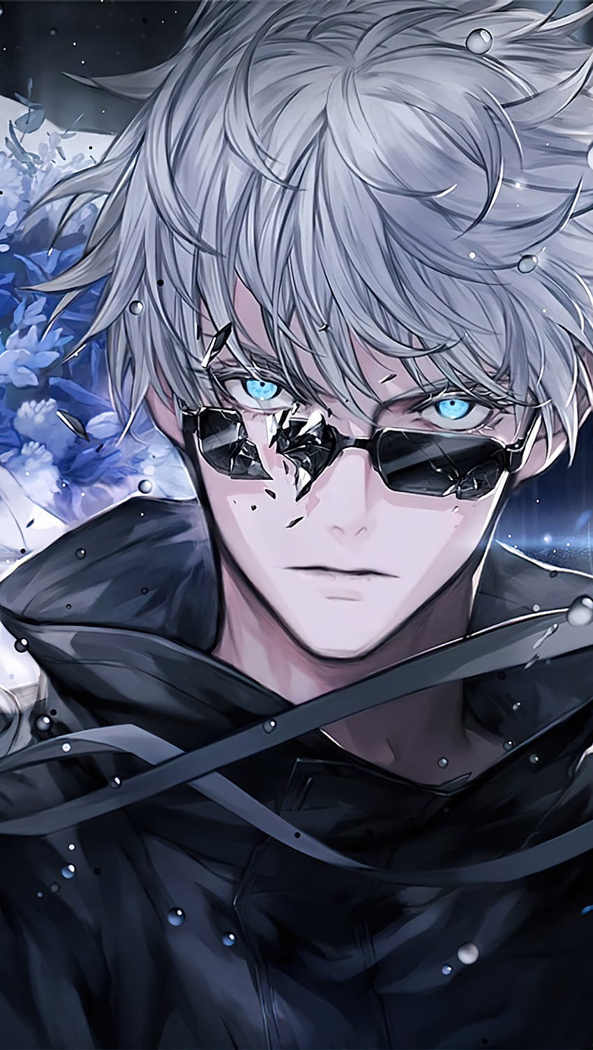 Gojo, amoled, anime, boy, full, itadori, jujutsukaisen, kaisen, HD