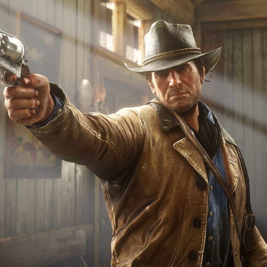 Die Entwickler von Red Dead Redemption 2 haben sich möglicherweise einen Hinweis auf den Crunch Red Dead Revolver eingeschlichen HD-Handy-Hintergrundbild