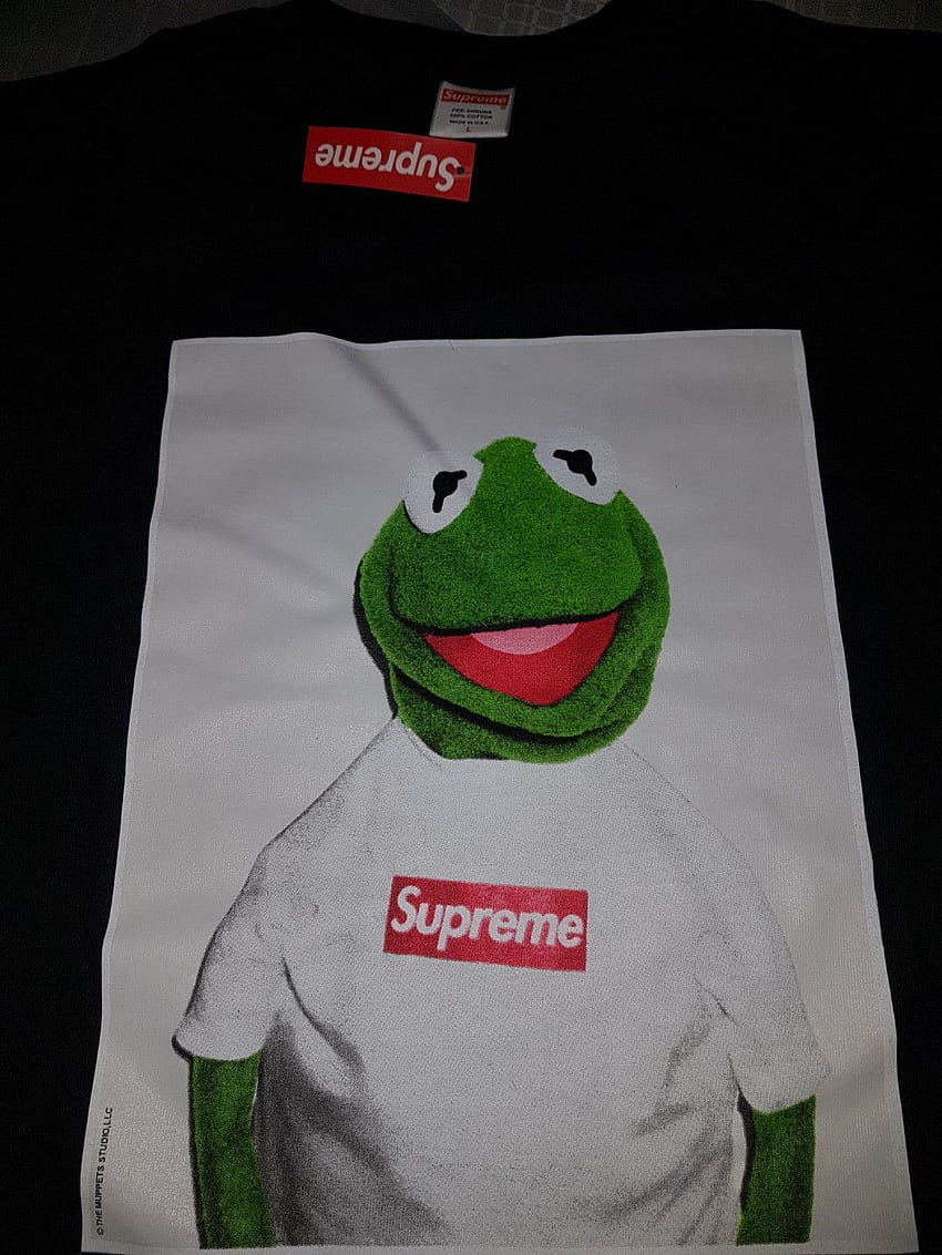 supreme kermit the frog wallpaper