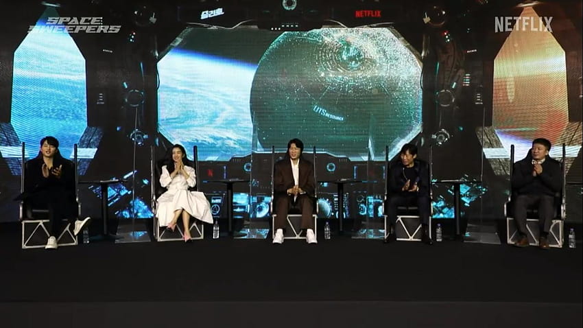 El elenco de 'Space Sweepers' se reúne en ...kdramapal fondo de pantalla