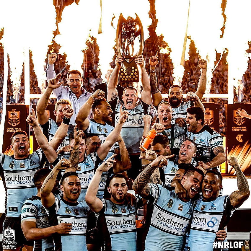 PREMIERS... FINALLY! The Cronulla Sharks win their first ever Premiership., cronulla sutherland sharks HD phone wallpaper