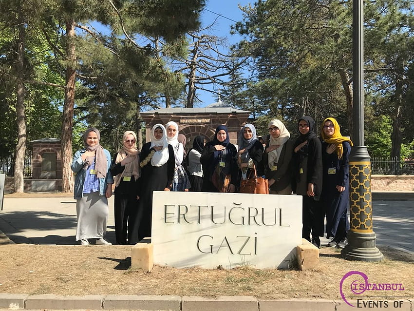 Visita della tomba di Ertugrul Ghazi Gazi Sogut Sfondo HD