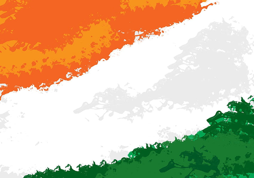 Warna Pamungkas Bendera India Keren India Melambai, bendera nasional India Wallpaper HD