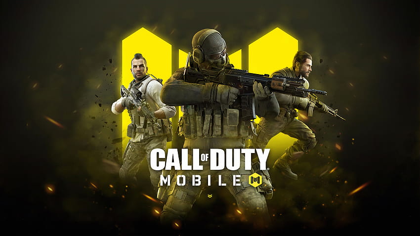 Logotipo móvil de Call of Duty fondo de pantalla