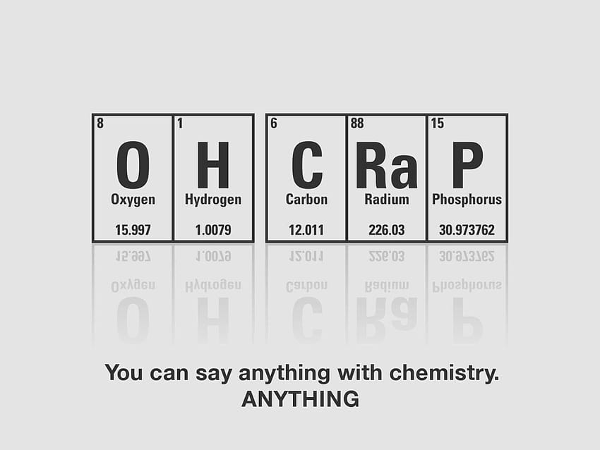 Chemistry , science, new thing, funny, quotes • For You For & Mobile, aesthetic science HD wallpaper