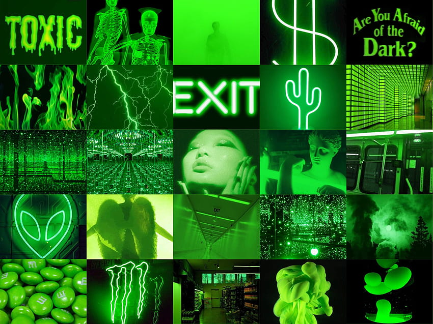 Discover 60+ neon green aesthetic wallpaper super hot - in.cdgdbentre