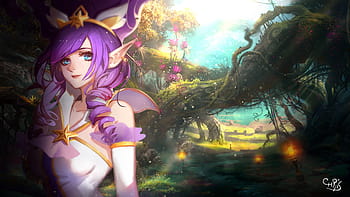 Star Guardian Seraphine LoL (Wild Rift) Wallpaper 8K #8471g