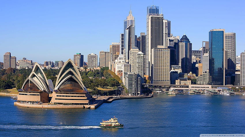 Sydney Skyline ❤ за Ultra TV HD тапет