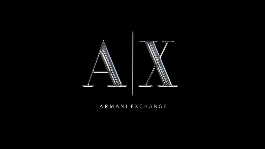 armani exchange logo backgrounds, armani jeans HD wallpaper