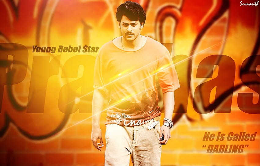 abstract, graffiti, actor, films, abstraction, movies, rebel, darling, prabhas , section мужчины, rebel movie HD wallpaper